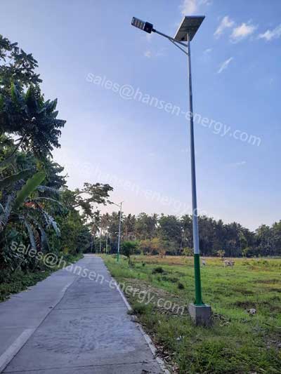 Selection on solar street and garden light